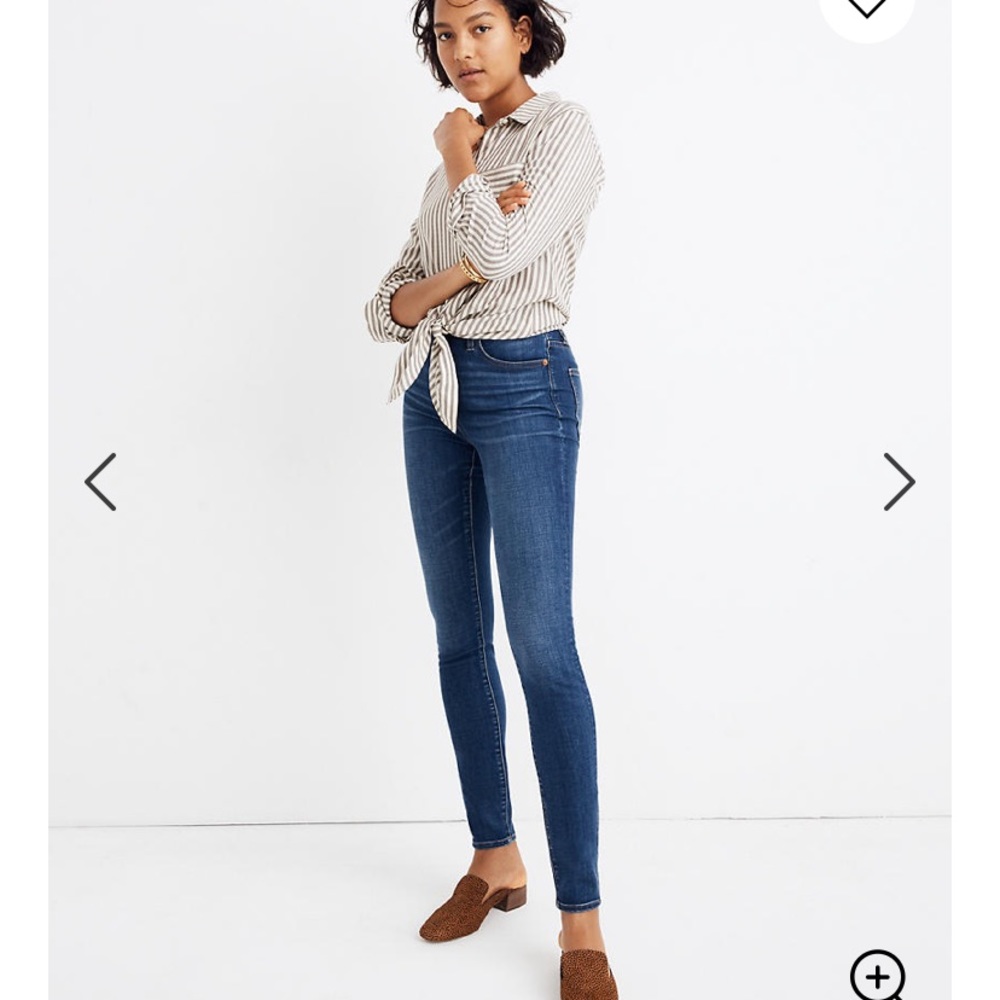 Madewell curvy high-rise skinny